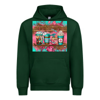 Forest Green nurse fuel coffee cups Urban Hoodie - Jasminsmagicworld
