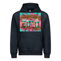 Navy nurse fuel coffee cups Urban Hoodie - Jasminsmagicworld