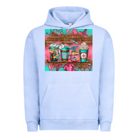 Pigment Grape Ice nurse fuel coffee cups Urban Hoodie - Jasminsmagicworld