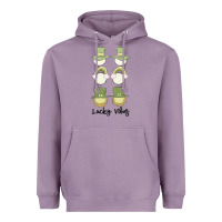 Lavender lucky vibes Heavyweight Hoodie - MaliasSmallBusiness