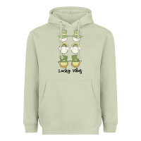Matcha lucky vibes Heavyweight Hoodie - MaliasSmallBusiness