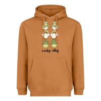 Meerkat lucky vibes Heavyweight Hoodie - MaliasSmallBusiness