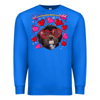 True Royal valentine's day havanese dog Premium Sweatshirt - RanaPortraitStore