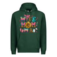 Sports Green wife mom ma Premium Hoodie - AdoDesignShop