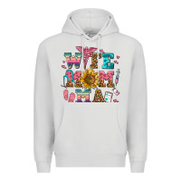 Dove Grey wife mom ma Premium Hoodie - AdoDesignShop
