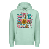 Seafoam wife mom ma Premium Hoodie - AdoDesignShop