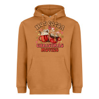 Meerkat hot cocoa and christmas movies Heavyweight Hoodie - MaliasSmallBusiness