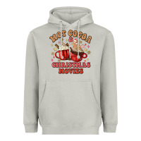 Hot Cocoa And Christmas Movies Heavyweight Hoodie | Teevron