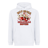 White hot cocoa and christmas movies Heavyweight Hoodie - MaliasSmallBusiness