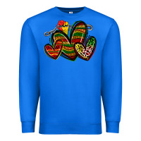 True Royal juneteenth hearts Premium Sweatshirt - Zillion Design Studio