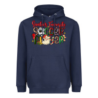 Navy santas favorite soccer player Heavyweight Hoodie - MaliasSmallBusiness