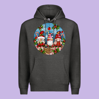 Christmas Gnomes Ornament Premium Hoodie Designed By Artiststas
