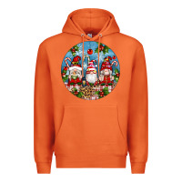 Carrot christmas gnomes ornament Premium Hoodie - Artiststas