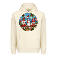 Sandshell christmas gnomes ornament Premium Hoodie - Artiststas