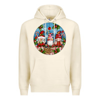Tofu christmas gnomes ornament Premium Hoodie - Artiststas