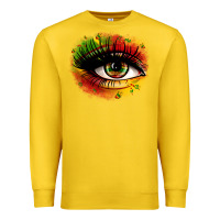 Lemon juneteenth eye Premium Sweatshirt - Zillion Design Studio