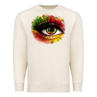 Sandshell juneteenth eye Premium Sweatshirt - Zillion Design Studio