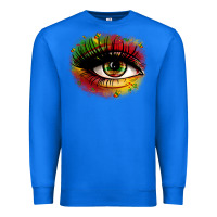True Royal juneteenth eye Premium Sweatshirt - Zillion Design Studio