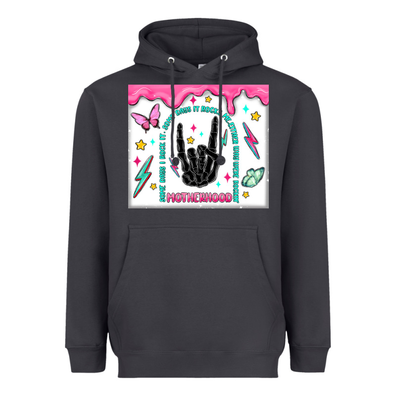 Some Days I Rock It Heavyweight Hoodie by MaliasSmallBusiness | Teevron