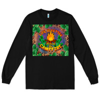 Black life is better around the campfire Long Sleeve Tee - BarkalooDesign