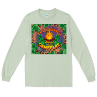 Matcha life is better around the campfire Long Sleeve Tee - BarkalooDesign