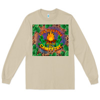 Mushroom life is better around the campfire Long Sleeve Tee - BarkalooDesign