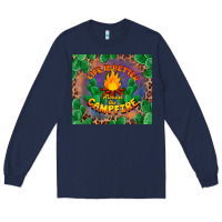 Navy life is better around the campfire Long Sleeve Tee - BarkalooDesign