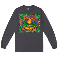 Smoke life is better around the campfire Long Sleeve Tee - BarkalooDesign