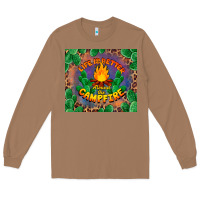 Toasted Coconut life is better around the campfire Long Sleeve Tee - BarkalooDesign
