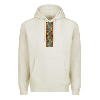 Oatmeal Heather autumn squirrel Premium Hoodie - BundleAndBundleShop