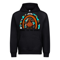 Black gobble till you wobble rainbow Urban Hoodie - JahusDesignShop