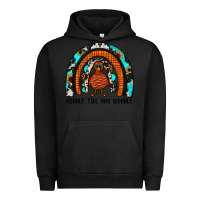 Pigment Black gobble till you wobble rainbow Urban Hoodie - JahusDesignShop