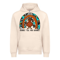 Sandshell gobble till you wobble rainbow Urban Hoodie - JahusDesignShop