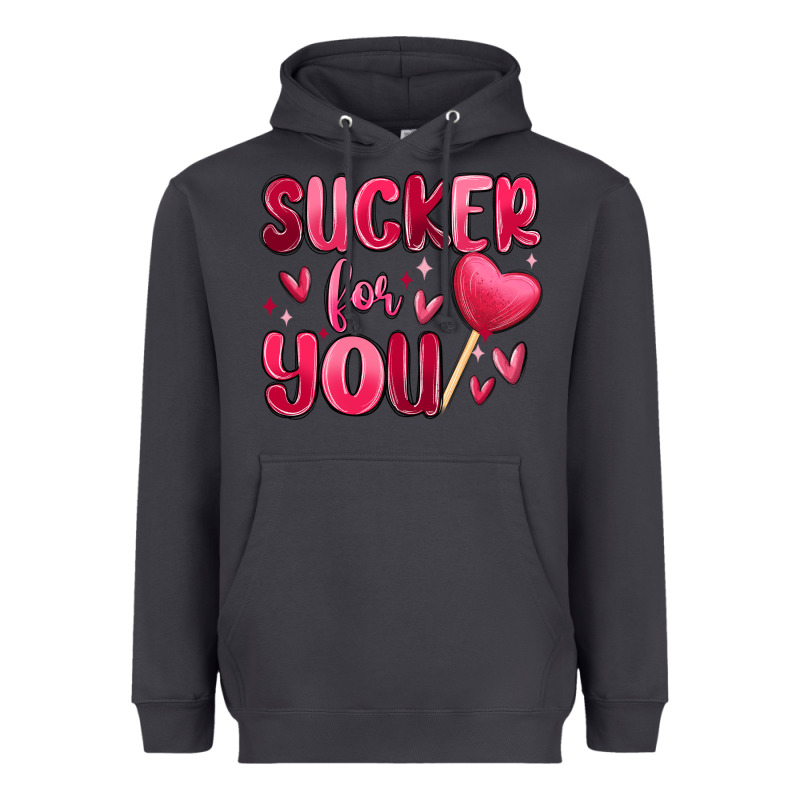 Sucker For You Heavyweight Hoodie by MaliasSmallBusiness | Teevron