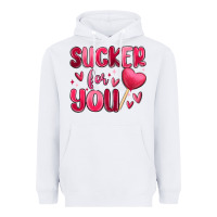 White sucker for you Heavyweight Hoodie - MaliasSmallBusiness