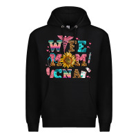 Black wife mom cna Premium Hoodie - AdoDesignShop