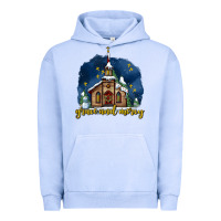 Pigment Grape Ice Christmas church and snow grace and mercy Urban Hoodie - AdoDesignShop