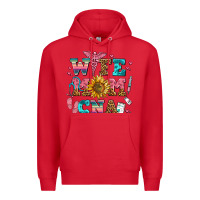 Red wife mom cna Premium Hoodie - AdoDesignShop