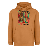 Meerkat somebodys holly jolly mama Heavyweight Hoodie - MaliasSmallBusiness
