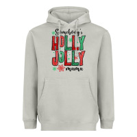 Moon Dust somebodys holly jolly mama Heavyweight Hoodie - MaliasSmallBusiness