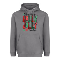 Storm somebodys holly jolly mama Heavyweight Hoodie - MaliasSmallBusiness