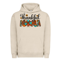 Pigment French Oak thankful mama Urban Hoodie - JahusDesignShop