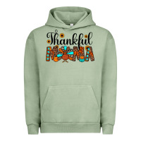 Pigment Oil Green thankful mama Urban Hoodie - JahusDesignShop