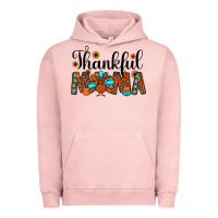 Pigment Salmon thankful mama Urban Hoodie - JahusDesignShop