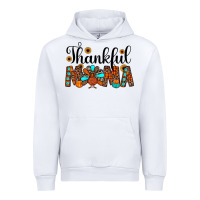 White thankful mama Urban Hoodie - JahusDesignShop