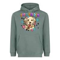 Sage stay golden Heavyweight Hoodie - MaliasSmallBusiness