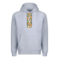 Heather Grey pumpkin fall Premium Hoodie - BundleAndBundleShop