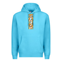 Ocean Blue pumpkin fall Premium Hoodie - BundleAndBundleShop