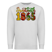 Dove Grey juneteenth 1865 Premium Sweatshirt - Zillion Design Studio
