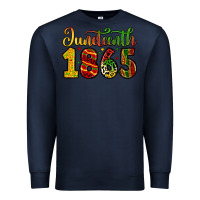 Navy juneteenth 1865 Premium Sweatshirt - Zillion Design Studio
